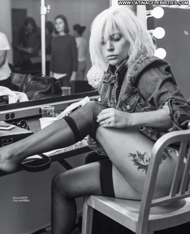 Lady Gaga Magazine Posing Hot Babe American Celebrity Beautiful Sexy