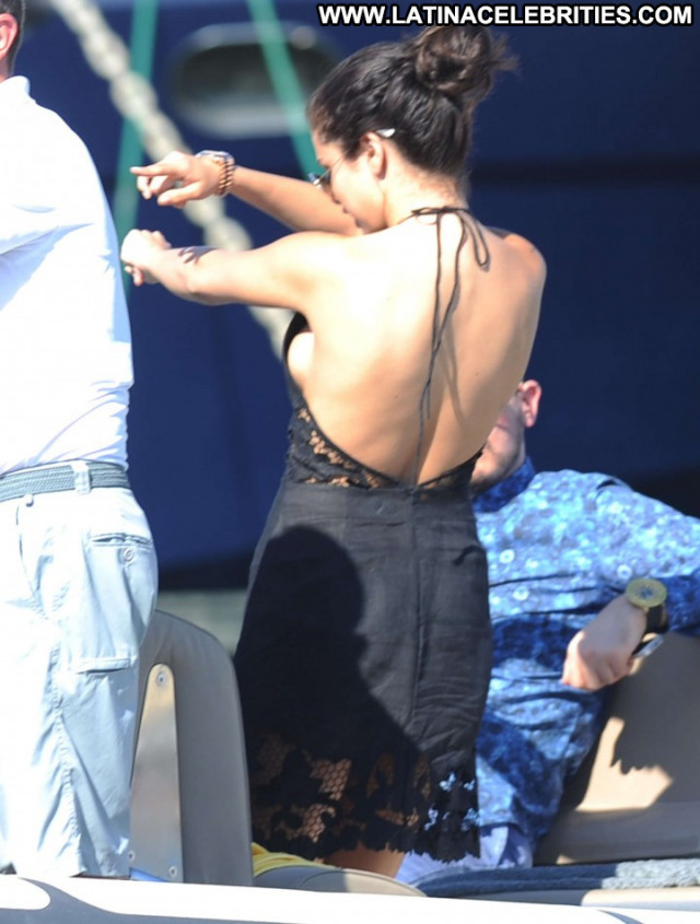 Selena Gomez Saint Tropez Babe Paparazzi Posing Hot Celebrity Yacht