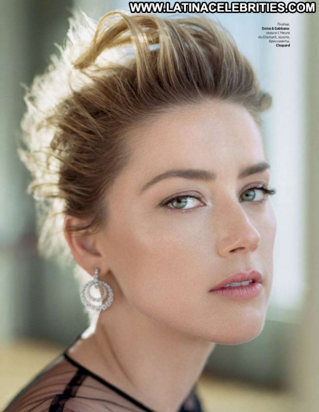 Amber Heard No Source Celebrity Posing Hot Russia Babe Magazine
