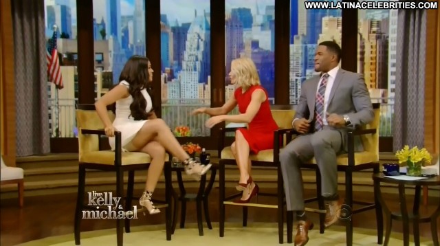 Gina Rodriguez Live With Kelly And Michael Celebrity Hot Medium Tits