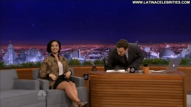 Demi Lovato The Tonight Show Starring Jimmy Fallon Celebrity Latina