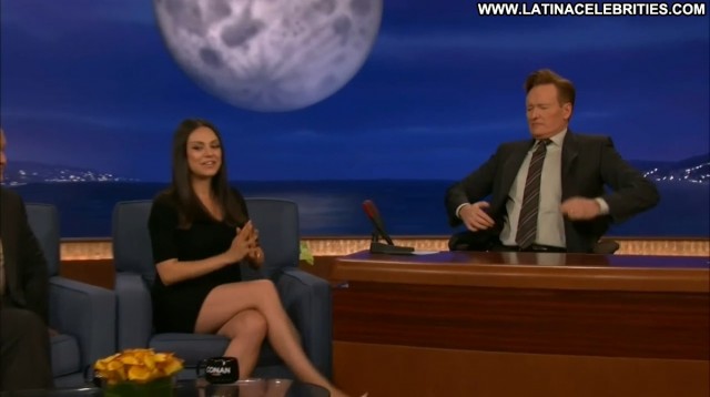 Mila Kunis Conan Sultry Beautiful Brunette Medium Tits Celebrity