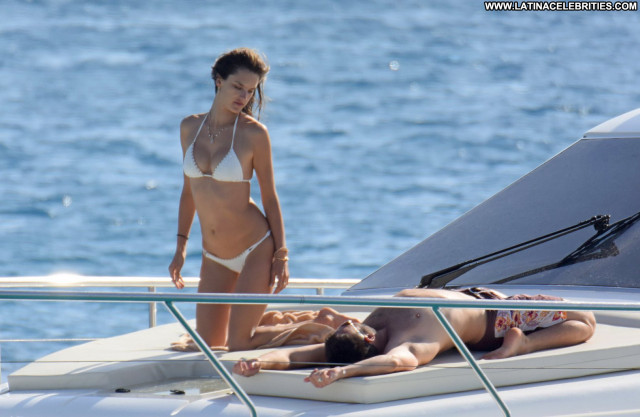Alessandra Ambrosio No Source Bikini Candids Babe Ibiza Celebrity