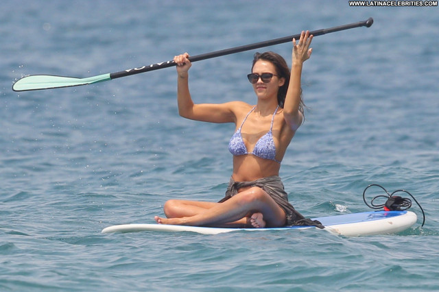 Jessica Alba No Source Hawaii Bikini Celebrity Posing Hot Candids