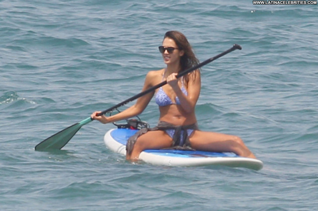 Jessica Alba No Source Babe Beautiful Celebrity Bikini Hawaii Candids