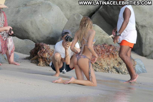 Candice Swanepoel No Source Bikini Posing Hot Babe Celebrity