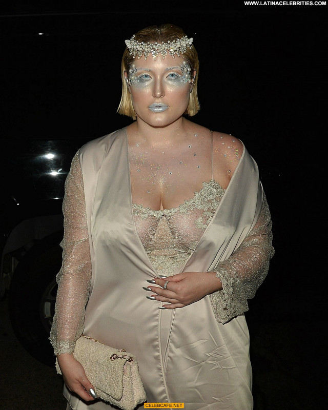 Hayley Hasselhoff Halloween Party Posing Hot Halloween Party