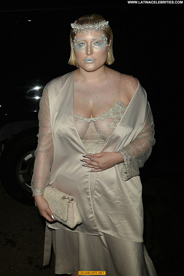 Hayley Hasselhoff Halloween Party Posing Hot Halloween Celebrity Babe