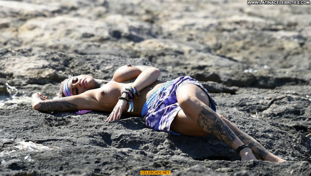 Jemma Lucy No Source Celebrity Babe Posing Hot Ibiza Bikini Toples