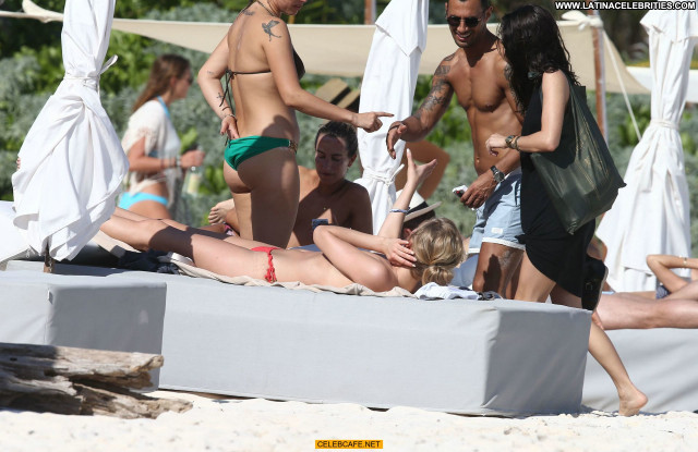 Toni Garrn The Beach  Toples Beautiful Posing Hot Babe Celebrity
