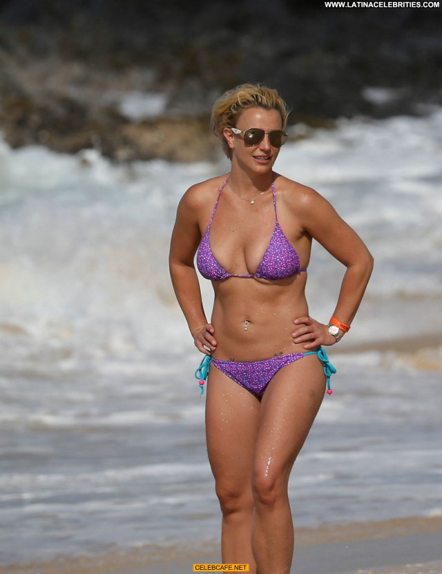 Britney Spears No Source  Sexy Hawaii Posing Hot Celebrity Bikini