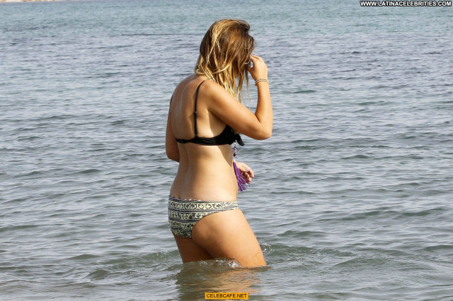 Bikini No Source Celebrity Ibiza Babe Beautiful Beach Posing Hot