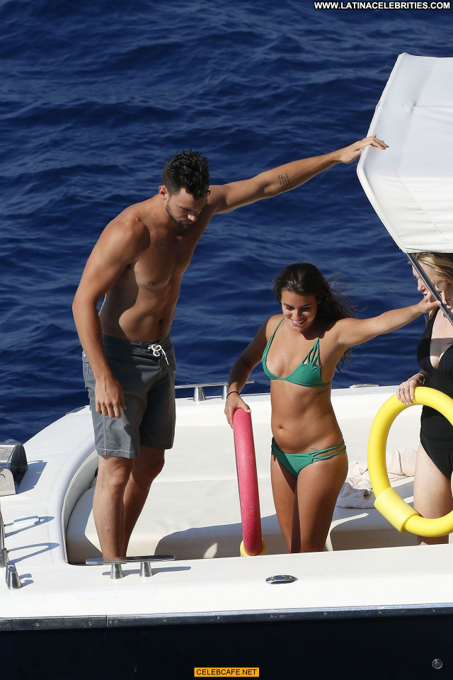 Lea Michele No Source Nipple Slip Posing Hot Beautiful Babe Italy