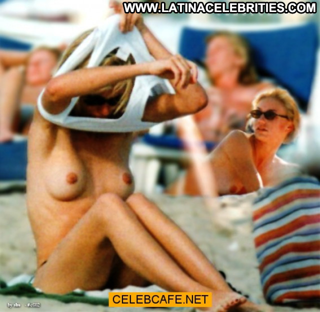 Cameron Diaz No Source Posing Hot Toples Beach Topless Beautiful Babe