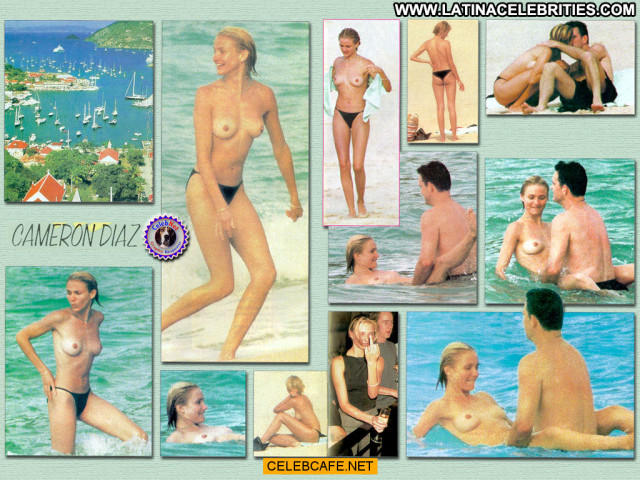 Cameron Diaz No Source Posing Hot Beach Celebrity Toples Topless Babe
