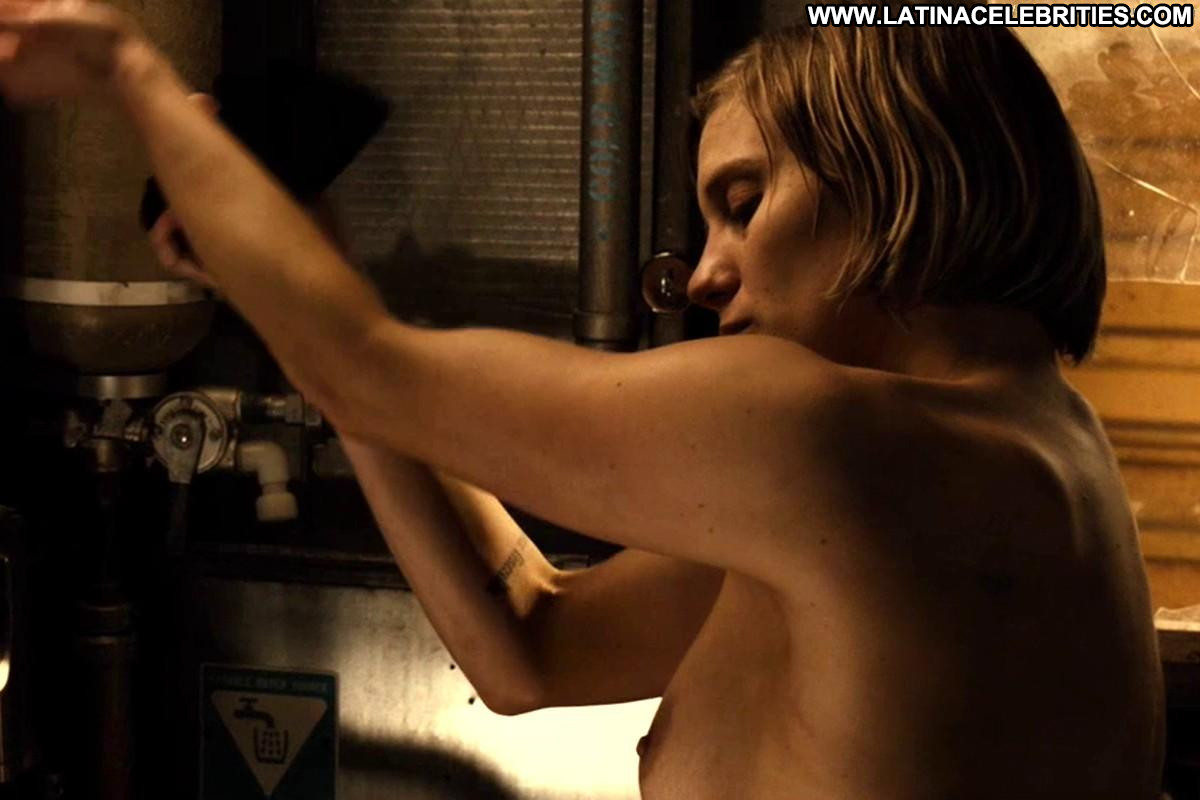 Battlestar Galactica Katee Sackhoff Beautiful Bar Nipples Topless Nice Babe...