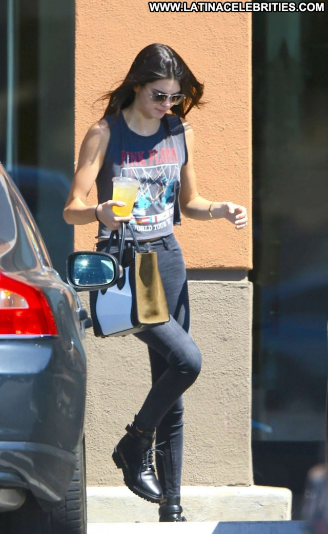 Kendall Jenner West Hollywood Paparazzi Babe Jeans Posing Hot West