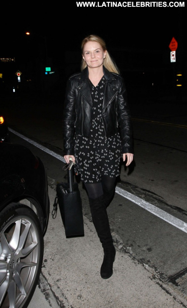 Jennifer Morrison West Hollywood Celebrity Paparazzi Restaurant Babe