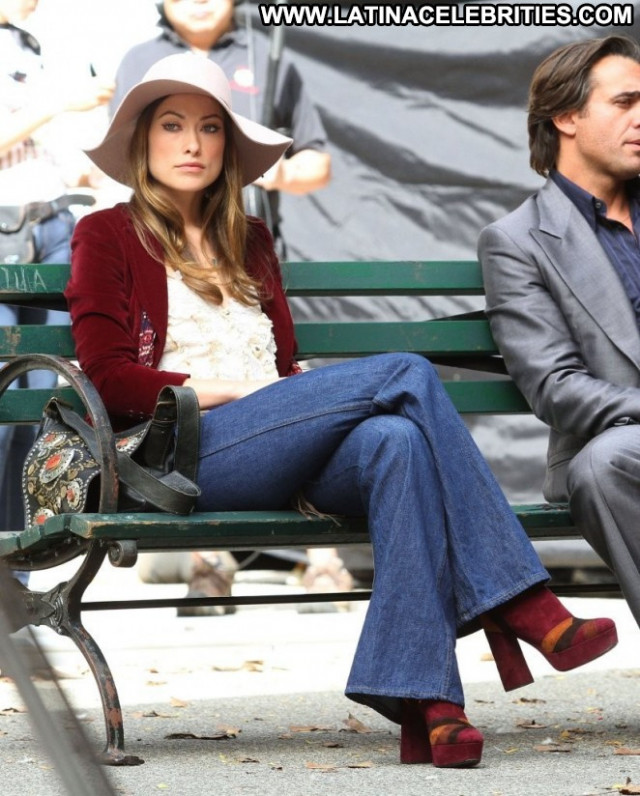 Olivia Wilde New York Posing Hot Babe Paparazzi Beautiful New York