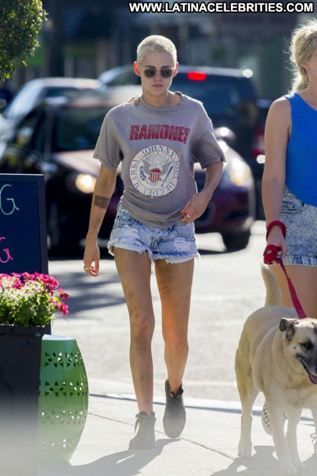 Kristen Stewart No Source Paparazzi Posing Hot Jeans Celebrity Babe