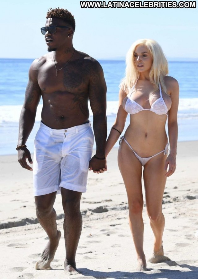 Courtney Stodden The Beach In Malibu Paparazzi Beautiful Beach Bikini