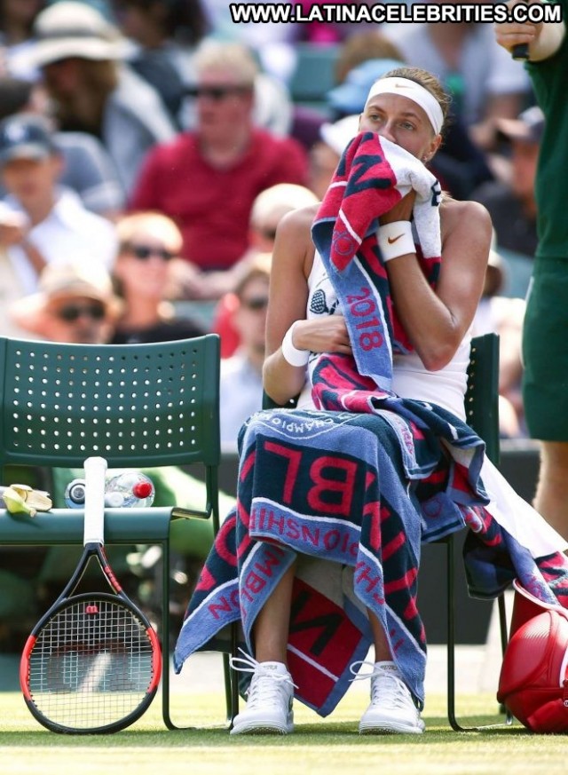 Petra Kvitova No Source Beautiful Posing Hot London Tennis Paparazzi