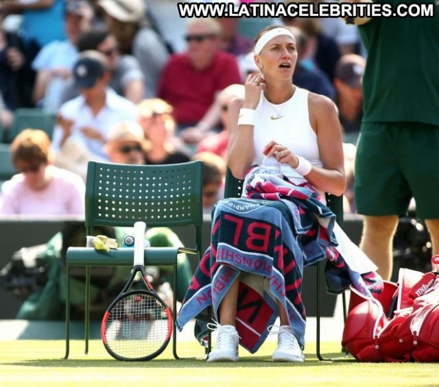 Petra Kvitova No Source Celebrity Posing Hot London Tennis Paparazzi