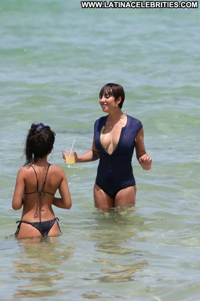 Jackie Cruz The Beach Swimsuit Babe Beach Posing Hot Celebrity
