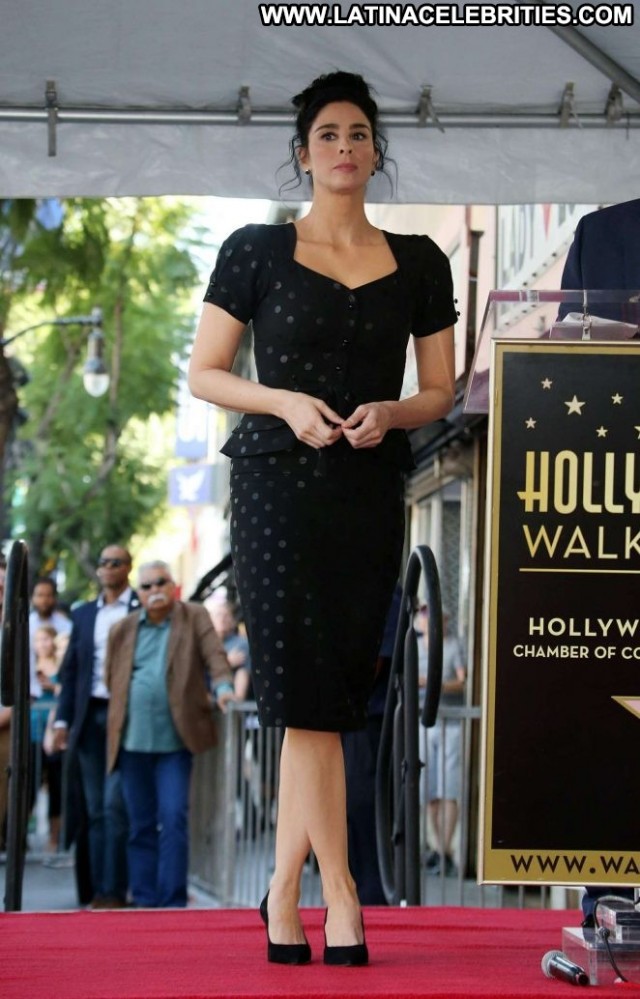 Sarah Silverman Hollywood Walk Of Fame Beautiful Babe Paparazzi