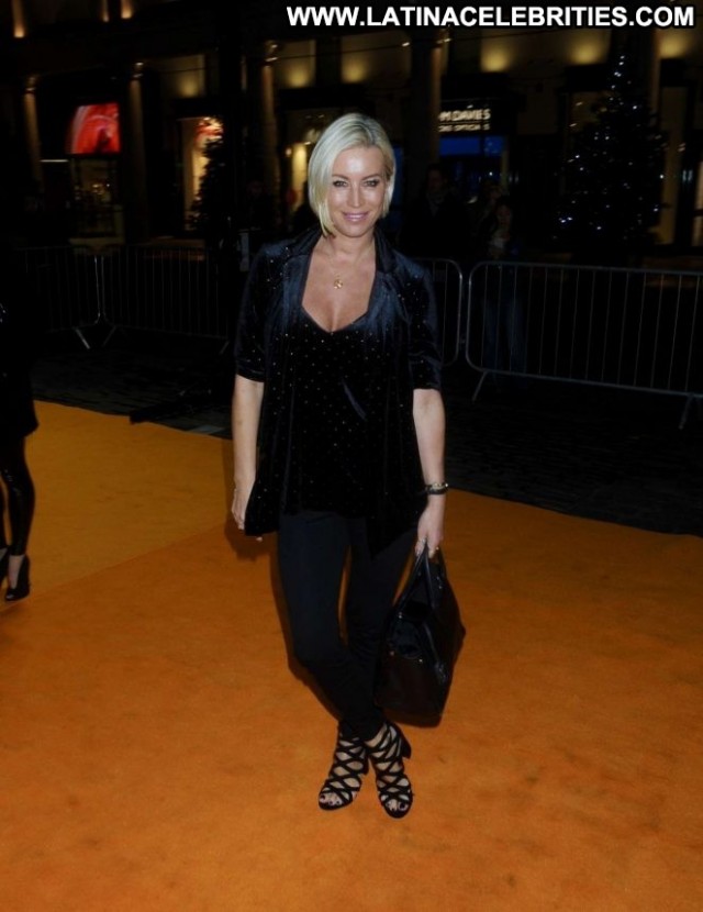 Denise Van Outen No Source  Babe Beautiful London Paparazzi Posing