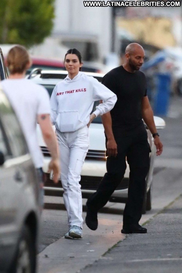 Kendall Jenner Los Angeles Paparazzi Babe Celebrity Posing Hot Los