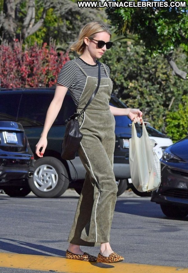 Emma Roberts Los Angeles Angel Celebrity Posing Hot Paparazzi Babe