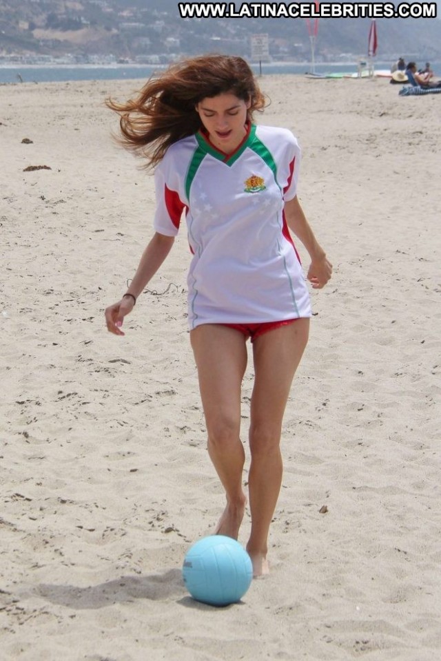 Blanca Blanco The Beach In Malibu Beach Babe Malibu Posing Hot