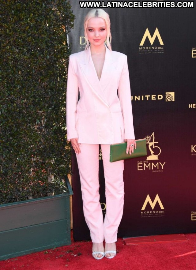 Dove Cameron Emmy Awards Babe Celebrity Awards Posing Hot Beautiful